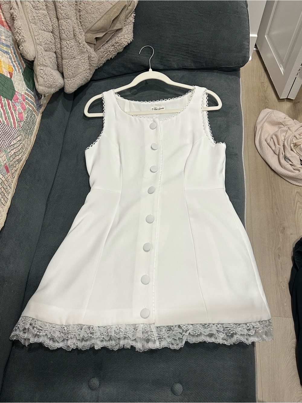 For Love and Lemons Venus Mini Dress with Detachable Bloomers - Picture 3 of 6